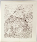 1989 Kyle Lind "At the Nest" 26" x 30" Print 