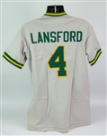 1983-84 Carney Lansford Oakland Athletics Road Jersey (MEARS LOA)