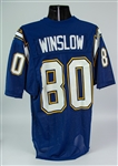 1986-88 Kellen Winslow San Diego Chargers Home Jersey (MEARS LOA)