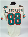 1994 Keith Jackson Miami Dolphins Road Jersey (MEARS A5)