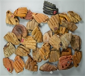 1950s-2000s Baseball Gloves Including Player Endorsed Rick Monday, Al Kaline, Mickey Mantle, & more (Lot of 75+)