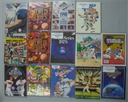 1966-2008 MLB World Series Official Programs (Lot of 14)
