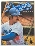 1977 Los Angeles Dodgers vs Philadelphia Phillies LCS Program 