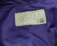 2005 Derrick Mason Baltimore Ravens Game Worn Home Jersey (MEARS A10)