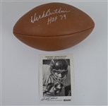 2006 Dick Butkus Chicago Bears Signed Football (JSA)
