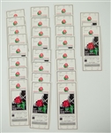 1984 Illinois vs UCLA 70th Rose Bowl Game Full Tickets (Lot of 25)
