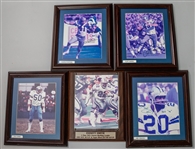 1990s Dallas Cowboys Signed Framed Photos Collection - Lot of 5 w/ Emmitt Smith, Mel Renfro, Cliff Harris & More (JSA)