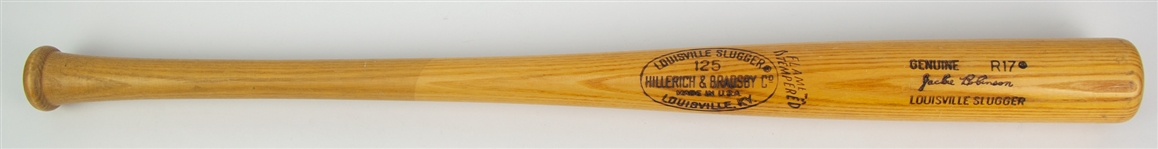 1970's Jackie Robinson Brooklyn Dodgers H&B Louisville Slugger Store Model Bat 
