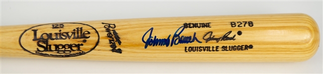1980s Johnny Bench Cincinnati Reds Signed Louisville Slugger (JSA)