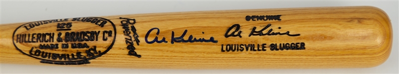 1970s Al Kaline Detroit Tigers Signed H&B Louisville Slugger Bat (JSA)