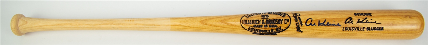 1970's Al Kaline Detroit Tigers Signed H&B Louisville Slugger Bat (JSA)