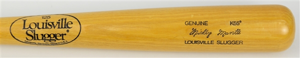 1980s Mickey Mantle New York Yankees Louisville Slugger Store Model Bat 