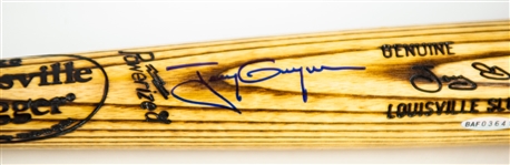 1996 Tony Gwynn San Diego Padres Signed Louisville Slugger Bat (JSA/Upper Deck)
