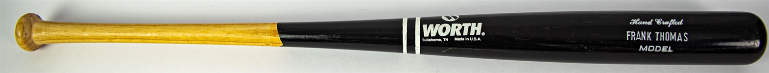 1992-95 Frank Thomas Chicago White Sox Worth Professional Model Bat (MEARS A5)