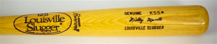 1980s Mickey Mantle New York Yankees Louisville Slugger Store Model Bat