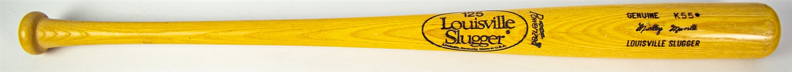 1980's Mickey Mantle New York Yankees Louisville Slugger Store Model Bat