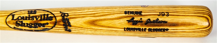 1980s Reggie Jackson New York Yankees Signed Louisville Slugger Bat (JSA)