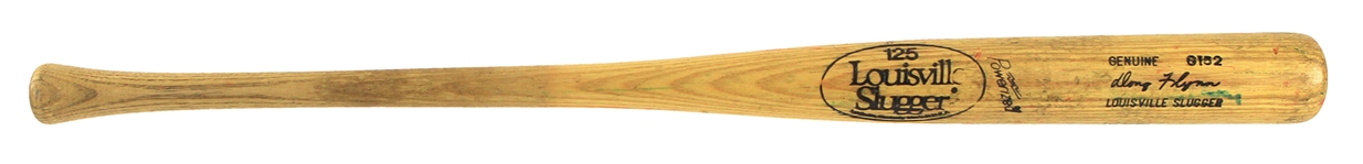 1980-83 Doug Flynn Mets/Rangers/Expos Louisville Slugger Professional Model Game Used Bat (MEARS LOA)
