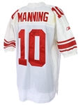 2008 Eli Manning New York Giants Signed Jersey (clubhouse signature)