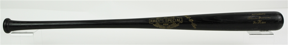 1944-50 Fermin Mike Guerra Senators/Athletics Kren's Special Store Model Bat 