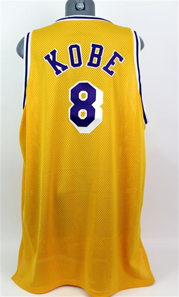 1996 Style Rookie Kobe Bryant Los Angeles Lakers Commemorative Champion Tribute Jersey (1:1)