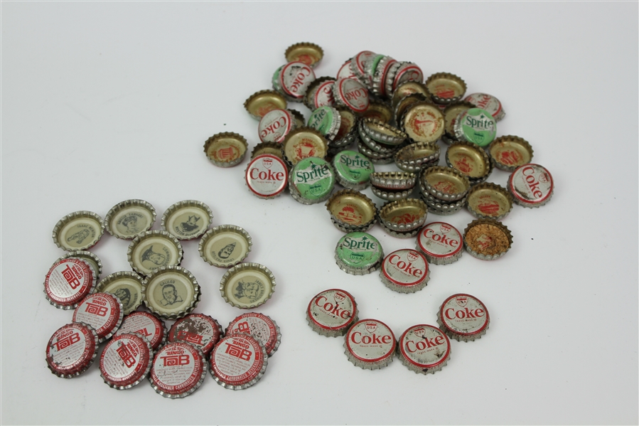 1969 TAB "Big Name Bingo" Bottle Caps