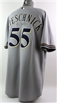 2004 Brooks Kieschnick Milwaukee Brewers Signed Game Worn Road Jersey (MEARS LOA/JSA)