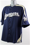 2008 JJ Hardy Milwaukee Brewers Signed Jersey (JSA)