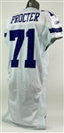 2008 Cory Procter Dallas Cowboys Game Worn Home Jersey (MEARS LOA/ProvaGroup)