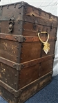 1937-1938 Circa Edward Froelich Brooklyn Dodgers Team Trainer Travel Trunk (MEARS LOA)