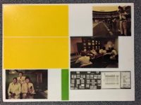 1979 Frank Gifford Howard Cosell Don Meredith Monday Night Football 36" x 48" Production Graphic