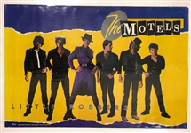 1982-83 The Motels All Four One Little Robbers Promotional Posters - Lot of 2 
