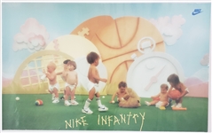 1980s Nike Infantry 22 x 35 Poster 