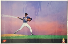 1980s Dwight "Dr. K" Gooden New York Mets Nike 23 x 36 Poster