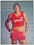1983 Dwight "The Catch" Clark San Francisco 49ers Adidas 19 x 25 Poster