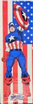 1991 Captain America Marvel Entertainment 24 x 72 Poster