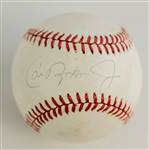 1980's Cal Ripken Jr. Baltimore Orioles Store Model Rawlings Mitt & Signed OAL Brown Baseball (JSA)