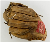 1980's Cal Ripken Jr. Baltimore Orioles Store Model Rawlings Mitt & Signed OAL Brown Baseball (JSA)