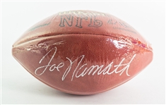 2000s Joe Namath New York Jets Signed ONFL Tagliabue Football (JSA)
