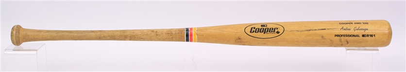 1985-86 Andres Galarraga Montreal Expos Cooper Professional Model Game Used Bat (MEARS LOA)