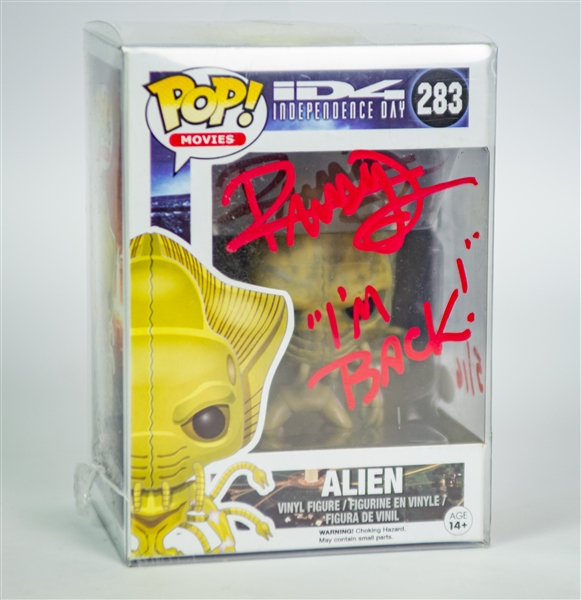 2010s Randy Quaid Signed MIB Alien Funko Pop Action Figure (*JSA*)
