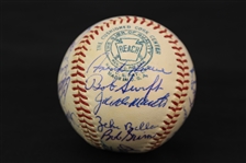 1959 Kansas City Athletics Team Signed OAL Cronin Baseball w/ 27 Signatures Including Roger Maris, Dick Williams & More (JSA)