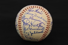 1959 Kansas City Athletics Team Signed OAL Cronin Baseball w/ 27 Signatures Including Roger Maris, Dick Williams & More (JSA)