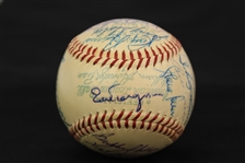 1959 Chicago White Sox Team Signed OAL Harridge Baseball w/ 28 Signatures Including Nelson Fox, Luis Aparicio, Ted Kluszewski, Early Wynn & More (JSA)