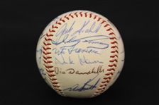 1964 Cleveland Indians Team Signed OAL Cronin Baseball w/ 27 Signatures Including Luis Tiant, Early Wynn,Tito Francona & More (JSA)