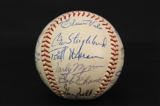 1964 Cleveland Indians Team Signed OAL Cronin Baseball w/ 27 Signatures Including Luis Tiant, Early Wynn,Tito Francona & More (JSA)