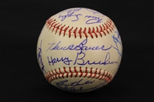 1967 Baltimore Orioles Team Signed Baseball w/ 28 Signatures Including Brooks Robinson, Jim Palmer, Boog Powell & More (JSA)