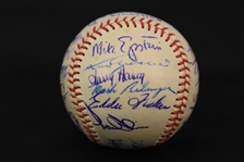 1967 Baltimore Orioles Team Signed Baseball w/ 28 Signatures Including Brooks Robinson, Jim Palmer, Boog Powell & More (JSA)