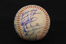 1967 Baltimore Orioles Team Signed Baseball w/ 28 Signatures Including Brooks Robinson, Jim Palmer, Boog Powell & More (JSA)