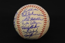 1967 Baltimore Orioles Team Signed Baseball w/ 28 Signatures Including Brooks Robinson, Jim Palmer, Boog Powell & More (JSA)
